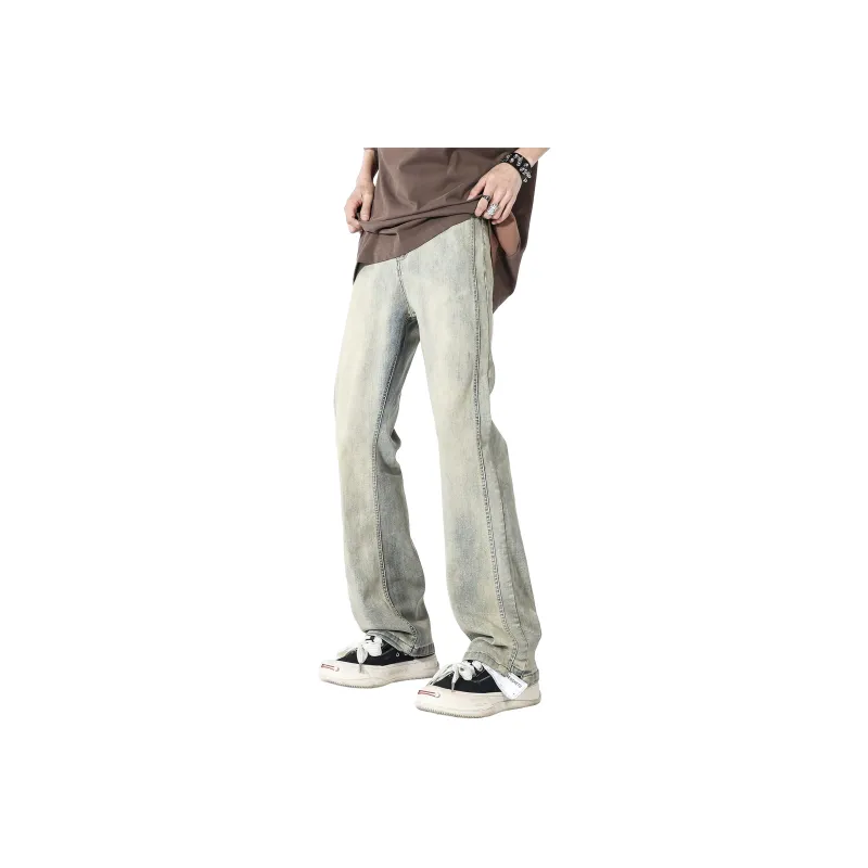 Pepe The Frog Jeans Unisex Yellow Mud-0