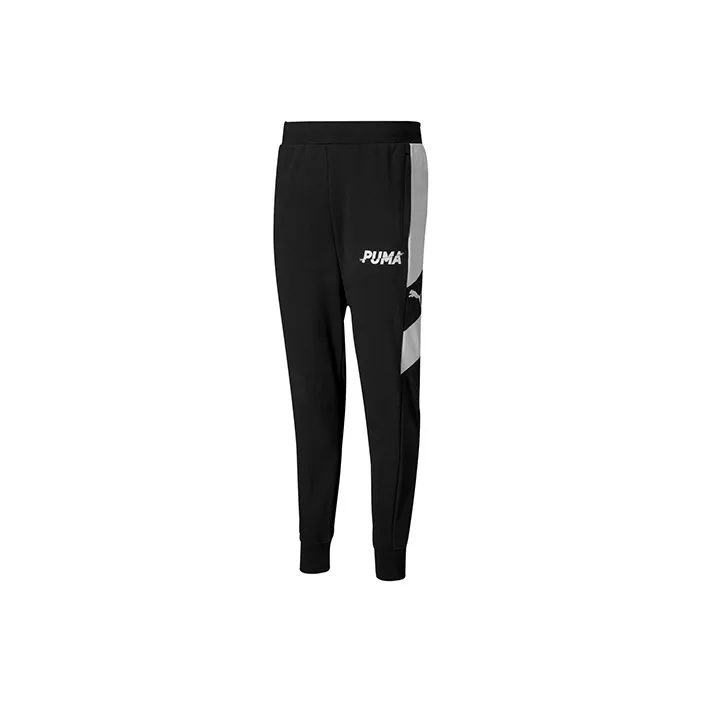 PUMA Knitted Sweatpants Men Black-0