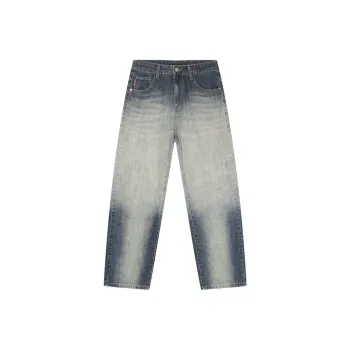 Voguo Relay Jeans Loose Straight leg Unisex