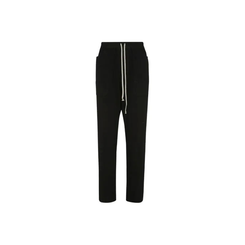 Rick Owens DRKSHDW Knitted Sweatpants Men Black-0