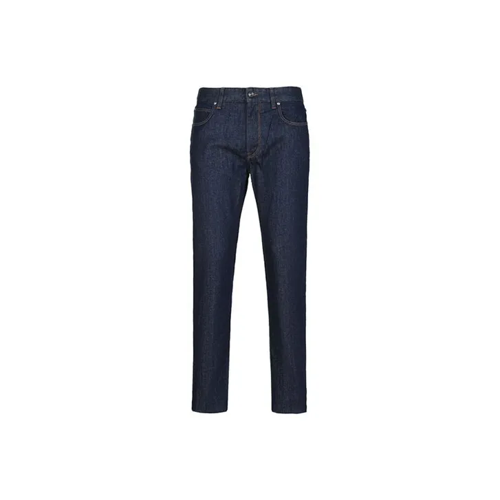 Zzegna FW21 Jeans Men's Dark Blue-0