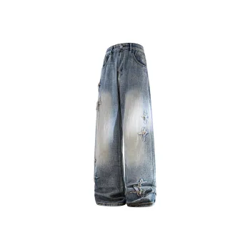 Pirkadat Jeans Unisex Yellow Mud