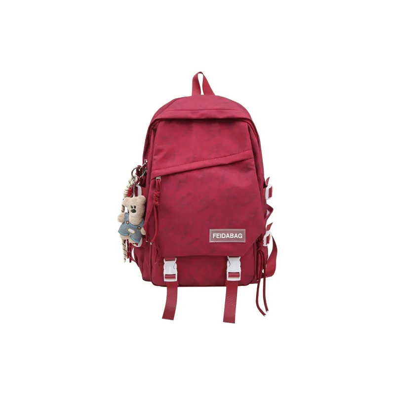 DCLOUD Nylon Backpack Unisex Multicolor-21
