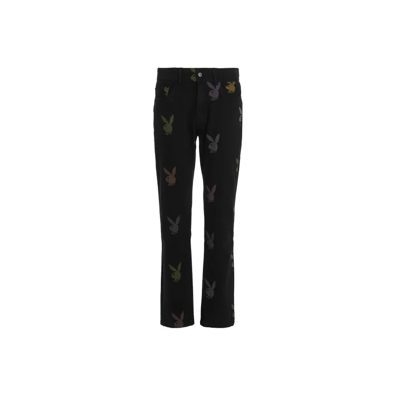 PLEASURES X Playboy Scatter Denim-0