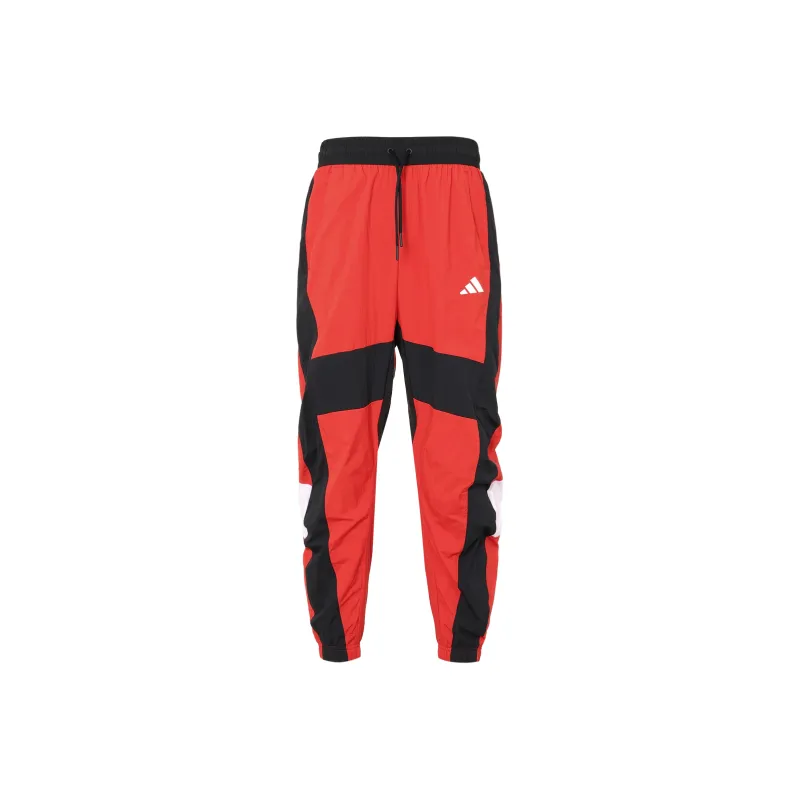 Adidas Knitted Sweatpants Men's Red-0