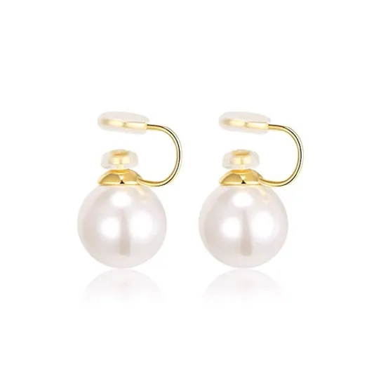Daisy Dream Copper Clip On Earrings Women's-4