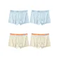 Blue, Blue, Light Apricot, Light Apricot