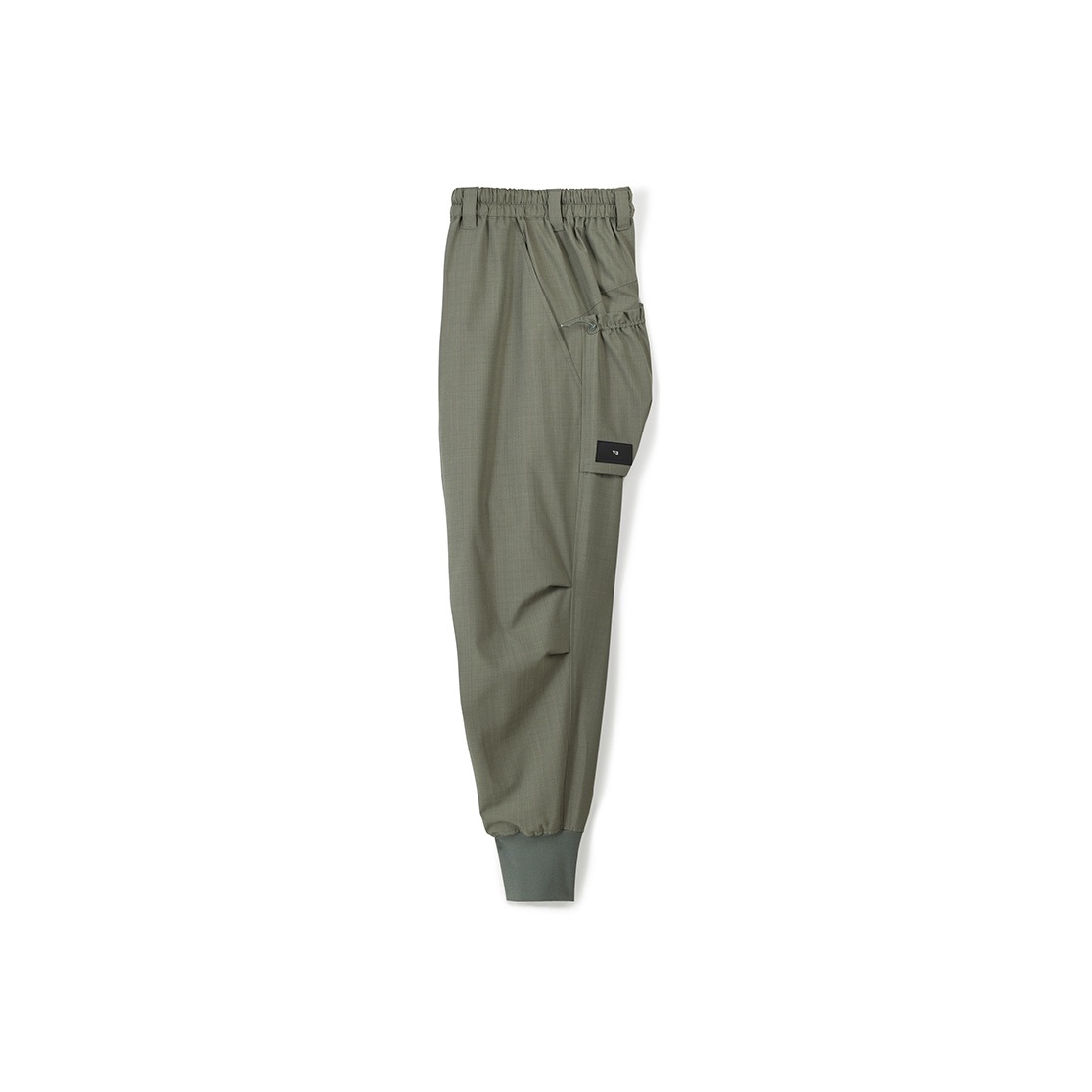 adidas Y-3 Classic Refined Wool Stretch Cargo Pants (Khaki