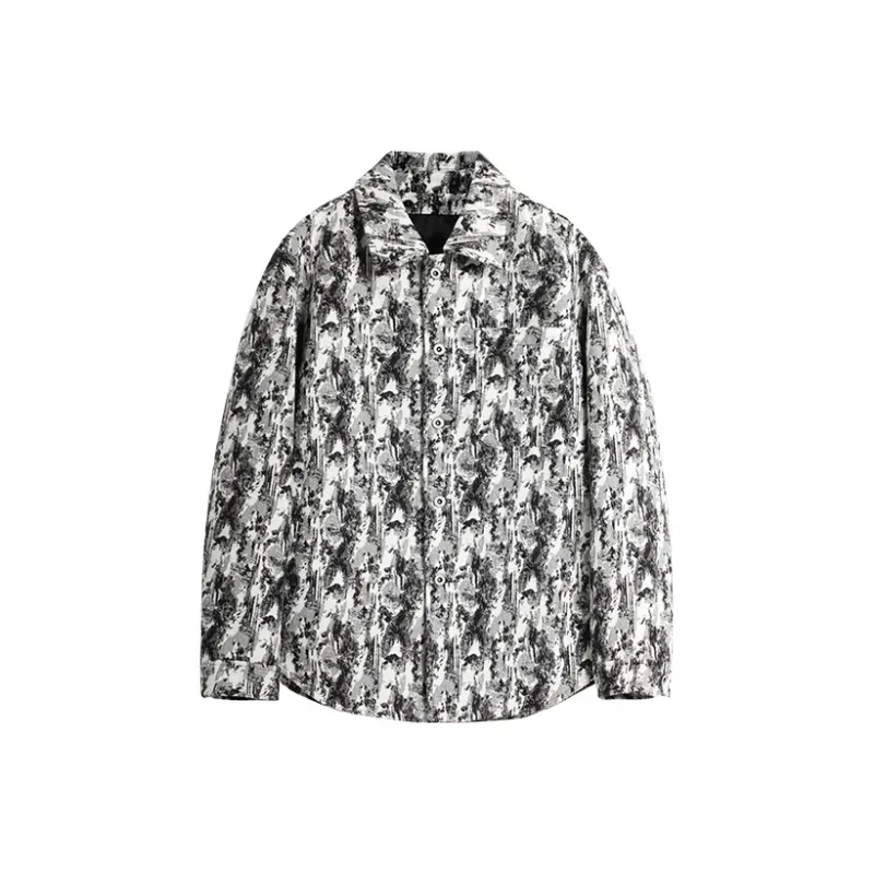 EHE Jackets Coats Men's Black White-0