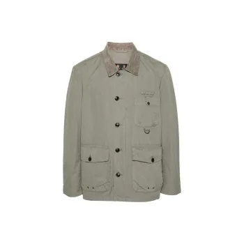 BARBOUR Pocket Detailed Military Shirt Jacket