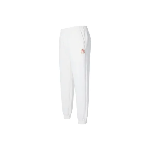 MLB New York Yankees Knitted Sweatpants Men White