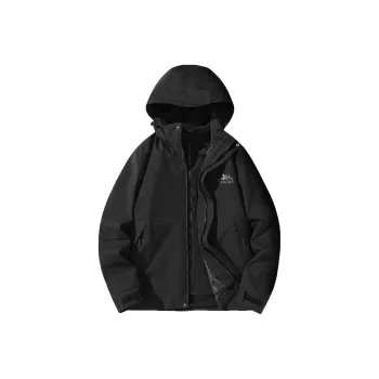 TINA GIA Jackets Coats Men's Phantom Black