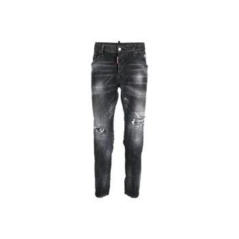 DSQUARED 2 Logo Patch Skinny Jeans