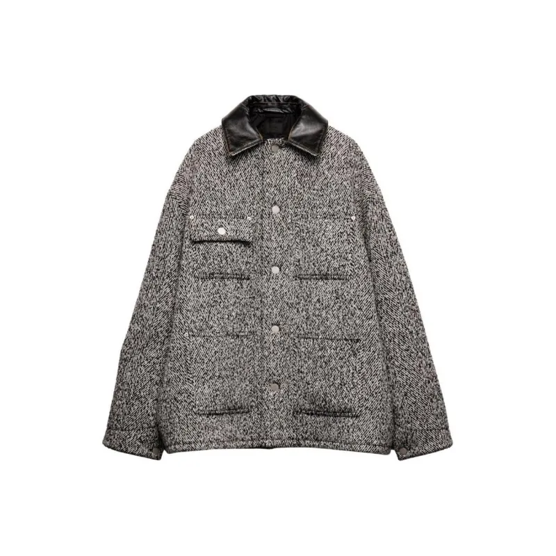 PRADA Wool Shirt Jacket-0