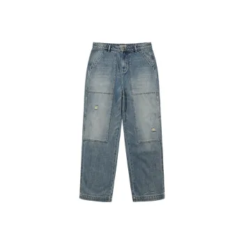 Mishkanyc Jeans Unisex Medium Blue