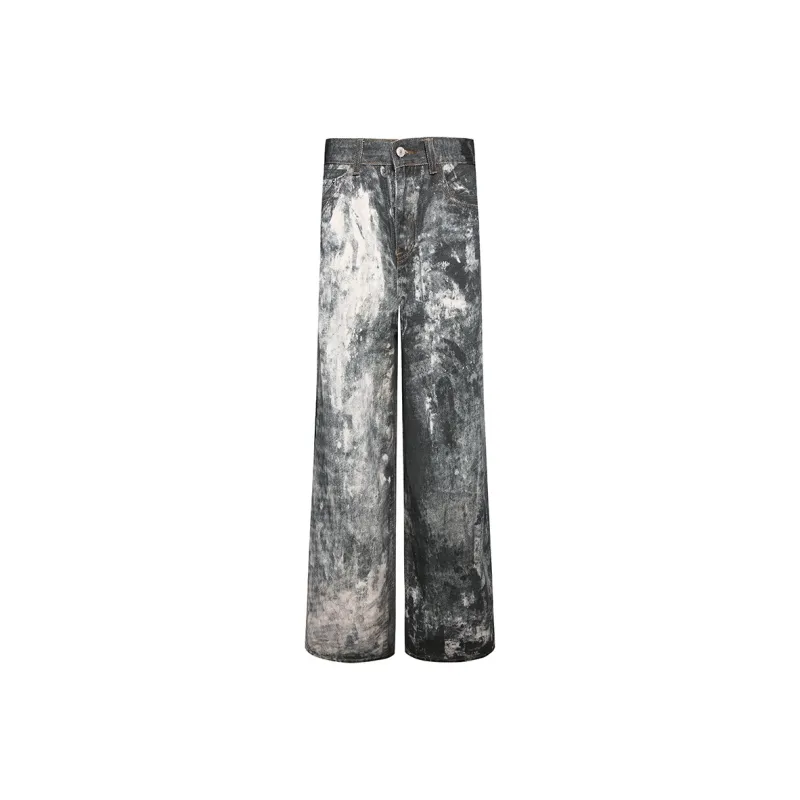 COOLALPACA Loose Fit Wide Leg Jeans Unisex-0