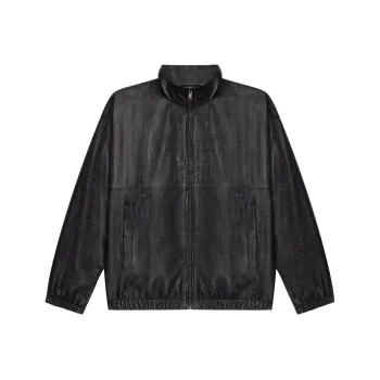 Givenchy Embossed Leather Jacket