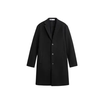 ZARA Trench Coats Men Black