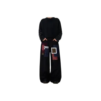 K411 Jeans Unisex Black