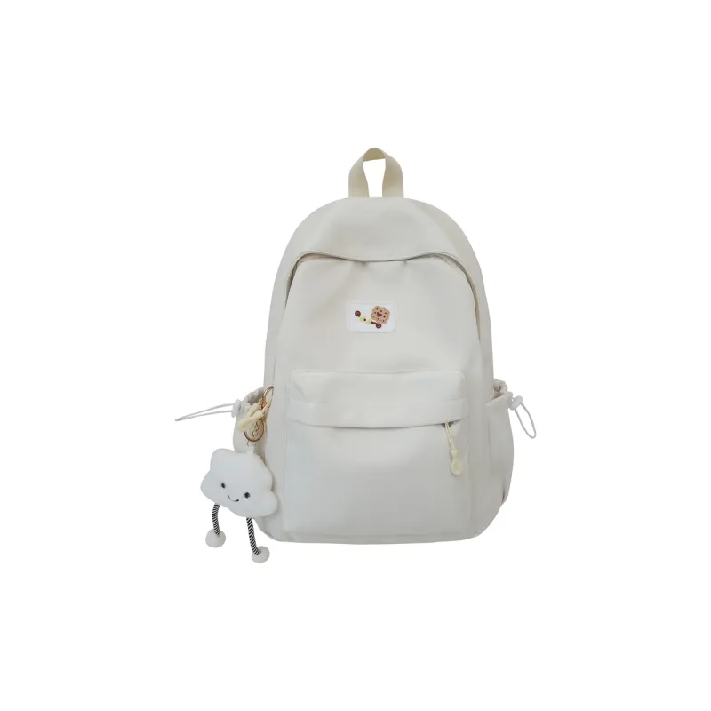 HCXK Nylon Backpack Unisex White/Pink/Black/Blue/Yellow-17