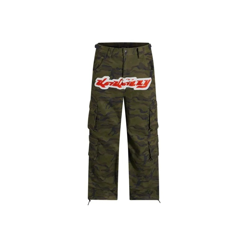 KAKAZZY Cargo Pants Unisex Camouflage-0