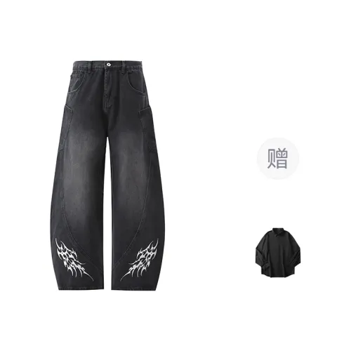 Scarves & Shawls Distressed White Black