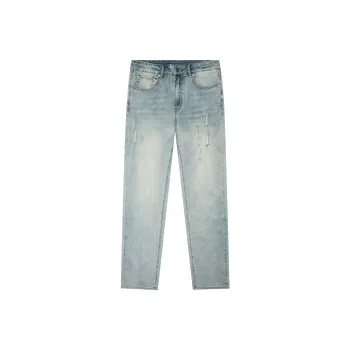 4EVER LAB Jeans Unisex Blue Mud