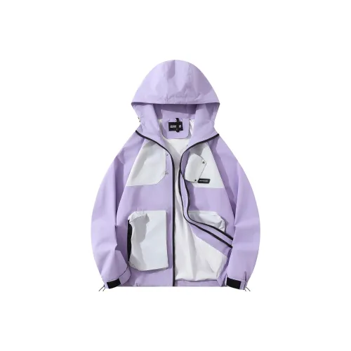 MEIPIN TANG Jackets Coats Unisex Lavender