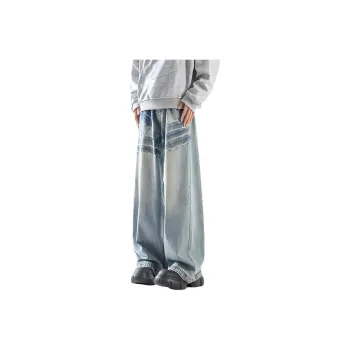 DOENU Jeans Unisex Light Blue