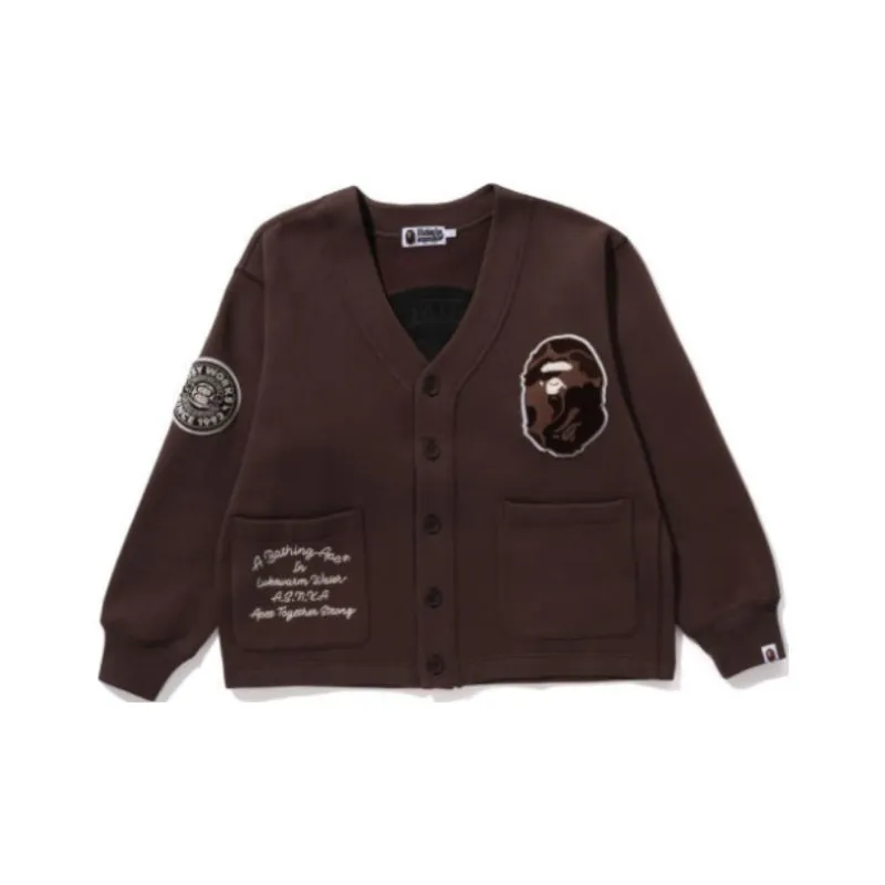 A BATHING APE Jackets Coats Men's Brown-0