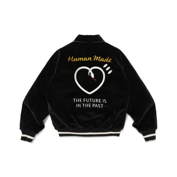 HUMAN MADE Snake Year Theme Collection Jackets Unisex Black