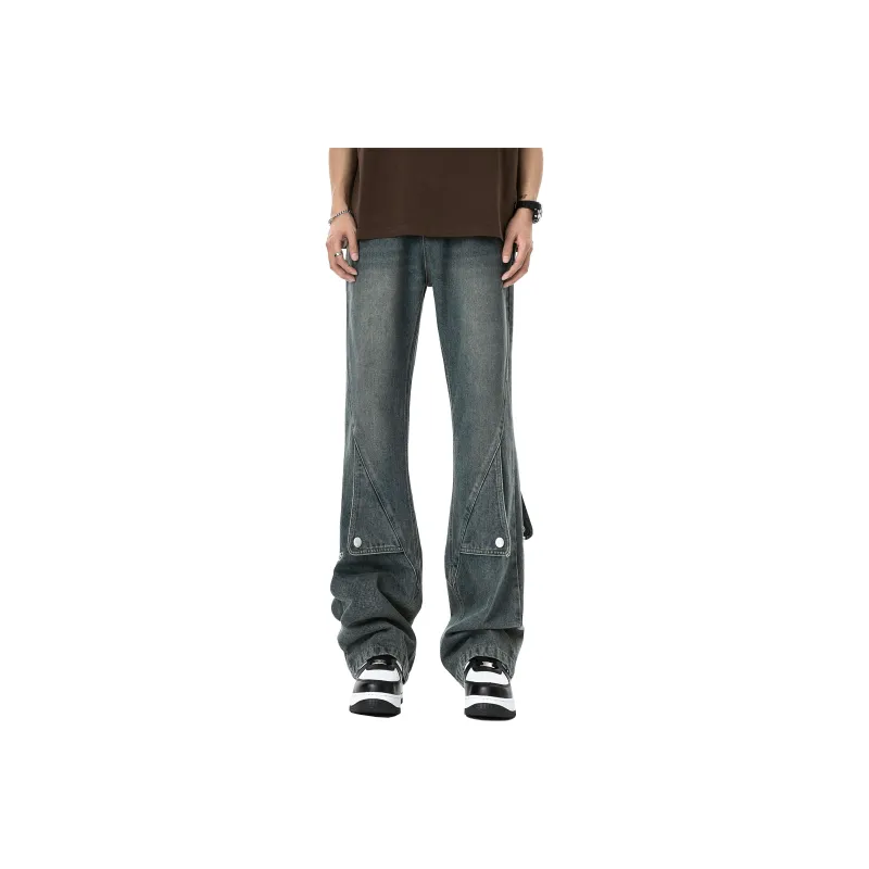 RENBEN Jeans Summer Unisex Blue American Vintage-8