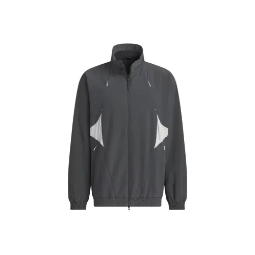 Adidas Jackets Coats Men's Carbon Black/Bauxite Brown