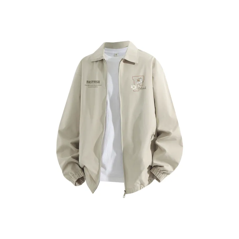 FASTFISH Jackets Coats Unisex Black-5