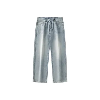 PENTAGONAL HEART Jeans Men's Light Blue