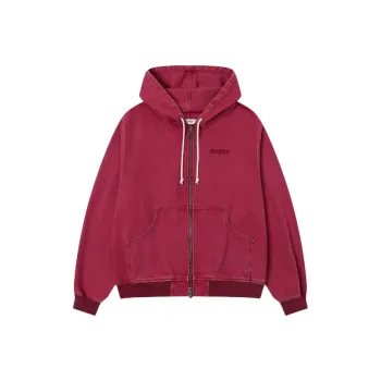 JOYRICH Jackets Coats Unisex Burgundy