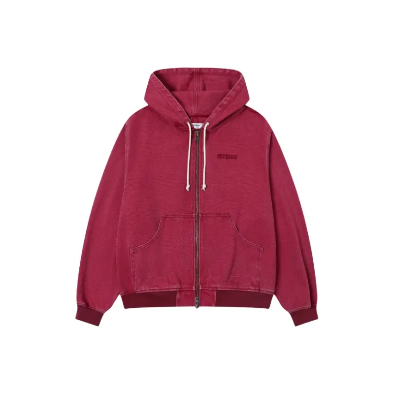 JOYRICH Jackets Coats Unisex Burgundy-0