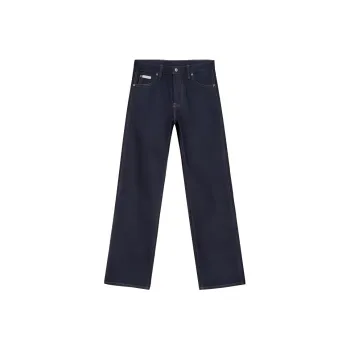 CALVIN KLEIN Simple Collection SS23 Jeans Unisex Denim Dark Blue