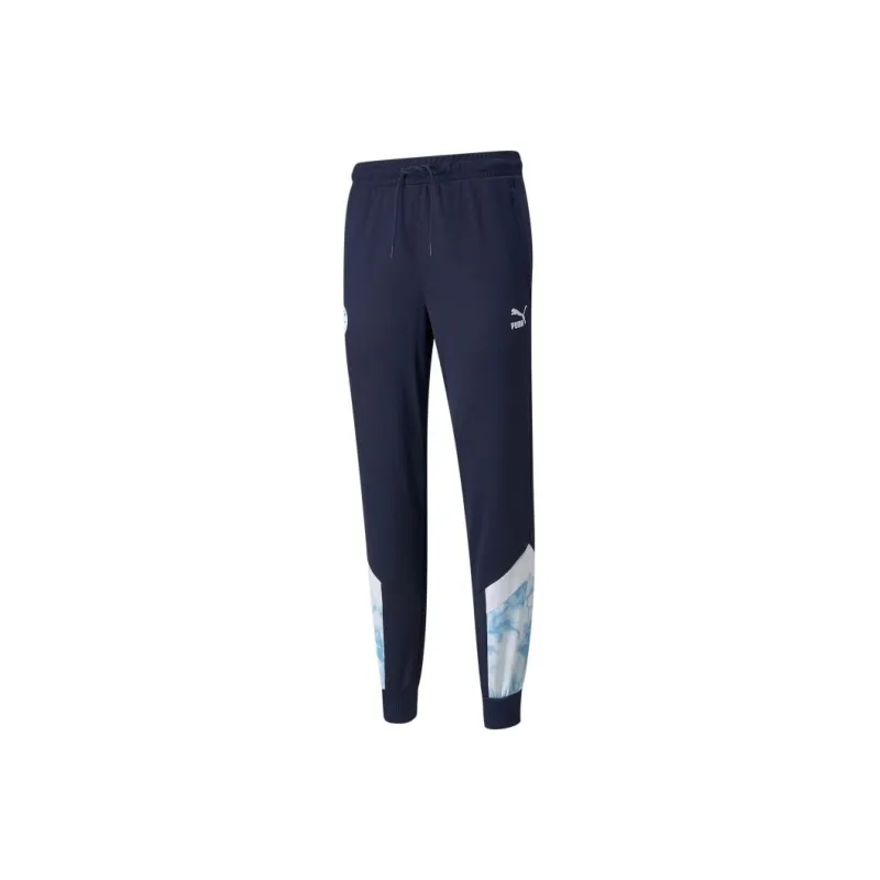 PUMA Knitted Sports Pants Men's Blue-0