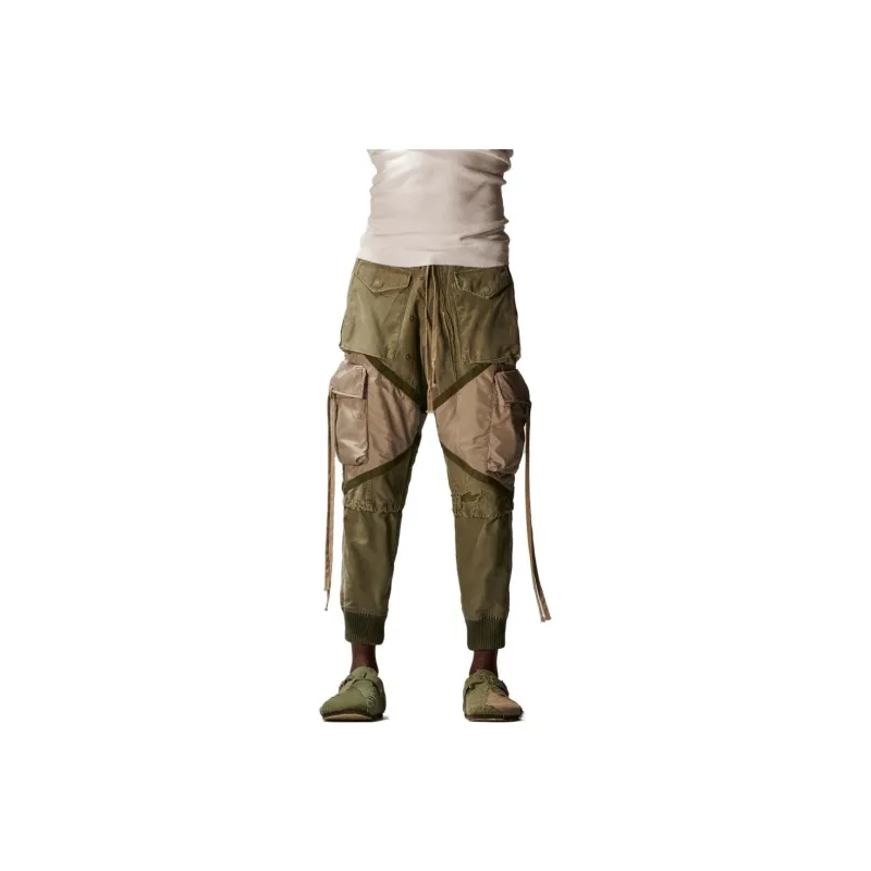 GREG LAUREN Army Jacket Cotton Trousers-0