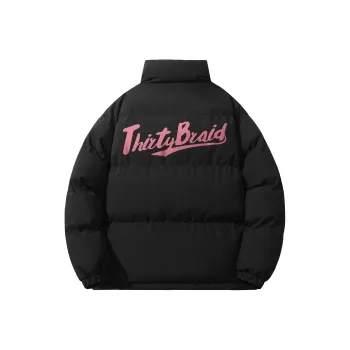 30BRAID Puffer Jacket Unisex Black