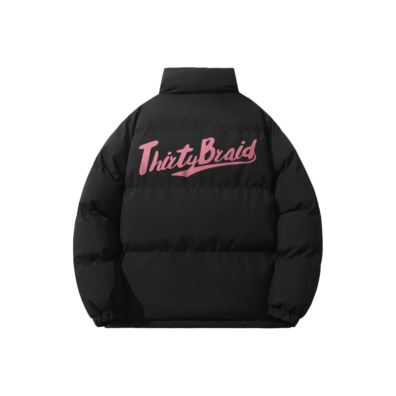 30BRAID Puffer Jacket Unisex Black-0