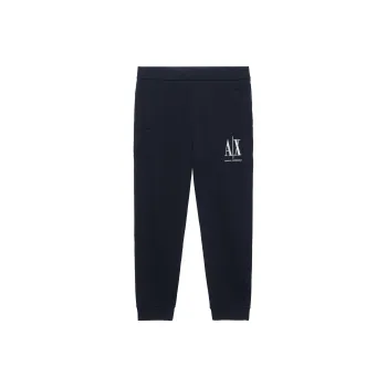ARMANI EXCHANGE Logo Embroidered Straight Leg Track Trousers