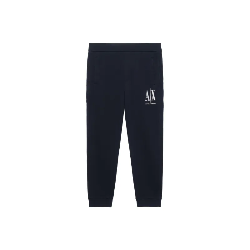 ARMANI EXCHANGE Logo Embroidered Straight Leg Track Trousers-0