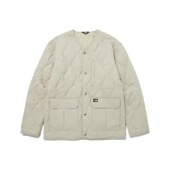 THE NORTH FACE Heat Line Cardigan Puffer Jacket Unisex Ecru
