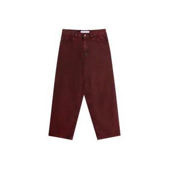 POLAR SKATE CO Big Boy Jeans Unisex Dark Red