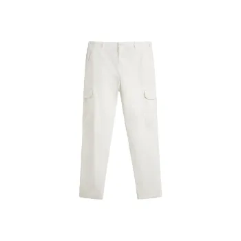 ZARA Cargo Pants Men White