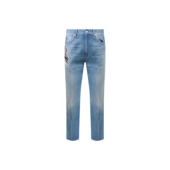 GUCCI Jeans Men Blue