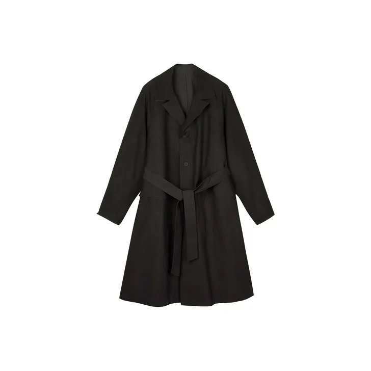 CROQUIS Trench Coats Unisex 021 Charcoal Gray-0