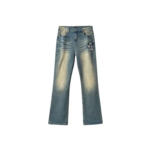 XINYINSU SS24 Jeans Unisex Blue